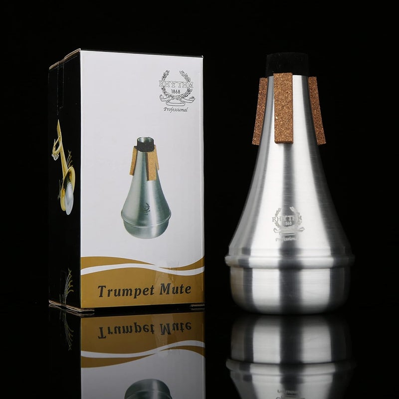 Rhythm Trumpet Mute,Trumpet Mute Silencer,Lightweight Aluminum Trumpet Practice Mute - Image 2